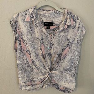 Fifteen Twenty Twist Front Shirt